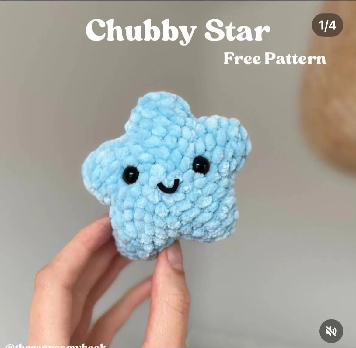 Free step-by-step garments pattern for Chubby Star Amigurumi Free Pattern