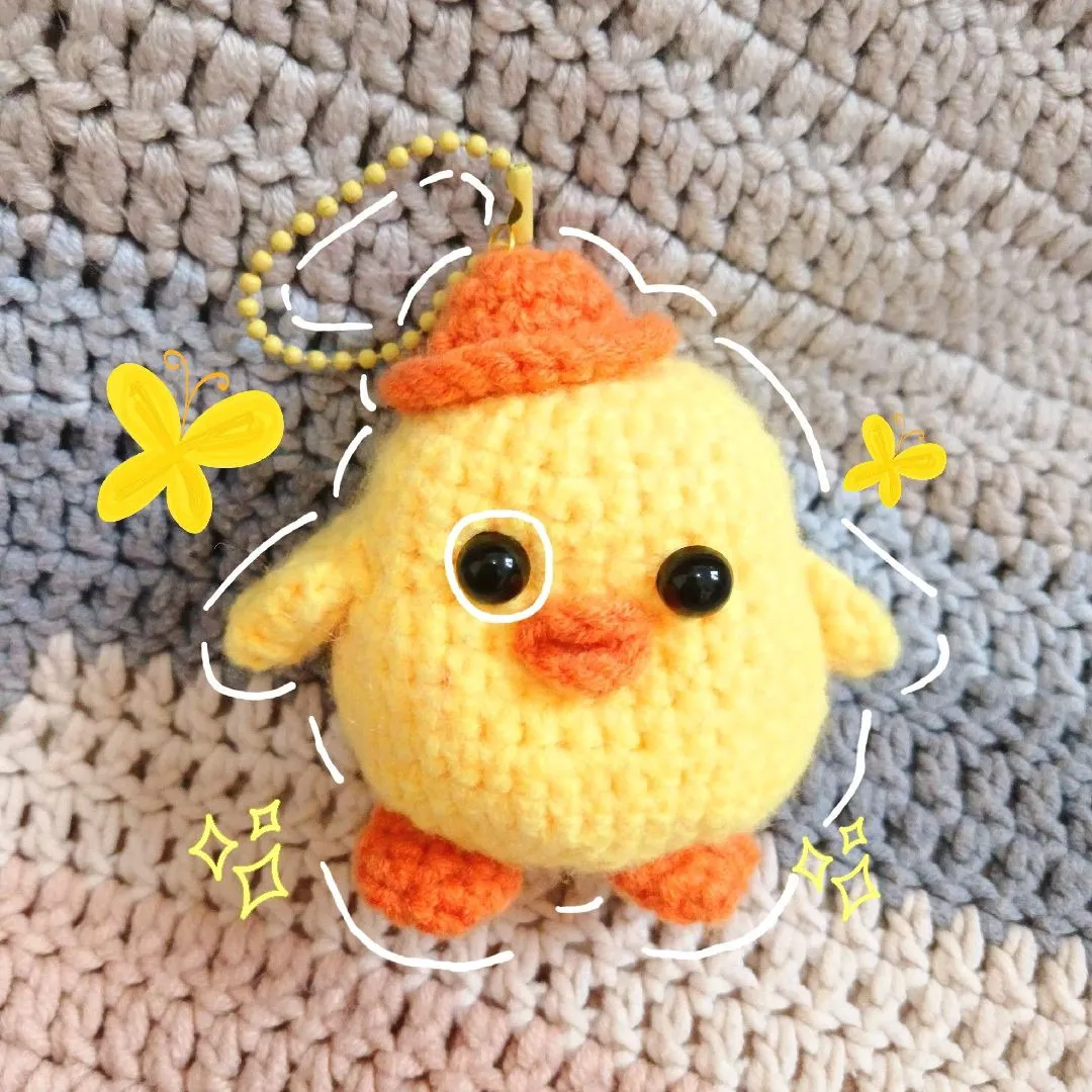 Free crochet pattern: Baby Chicken Crochet Pattern