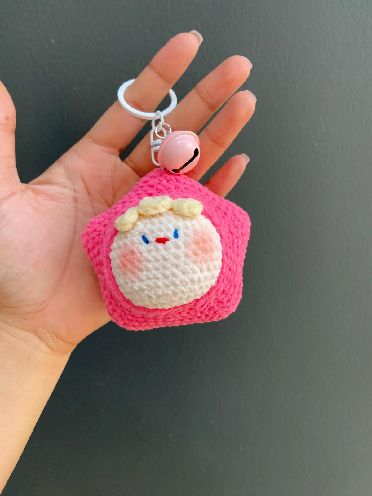 Detailed view 2 of Star Dumpling Amigurumi Keychain Pattern pattern